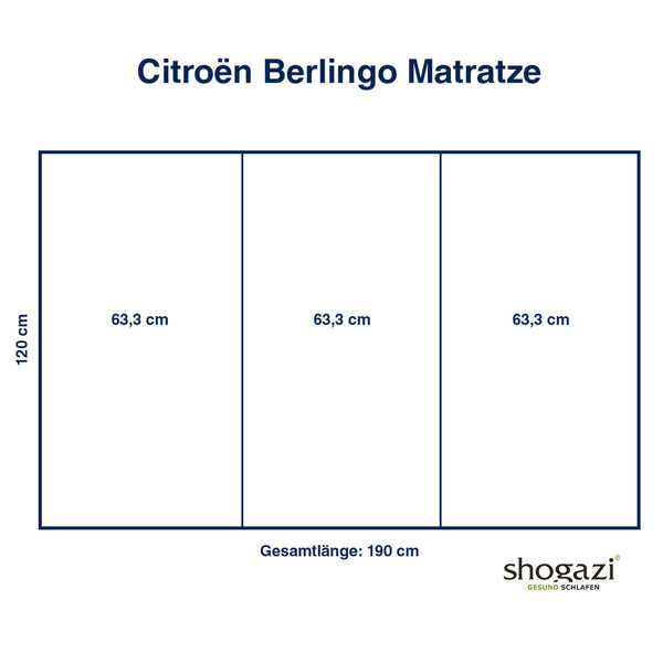 Citroen Berlingo Masszeichnung