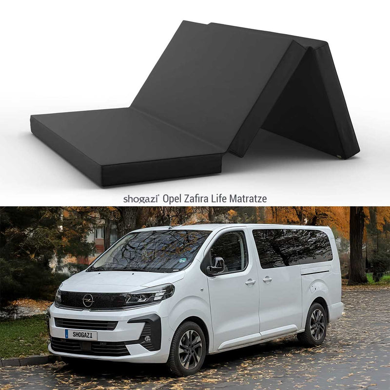 shogazi® Opel Zafira Life Matratze 140x192 cm – Übersicht Camper