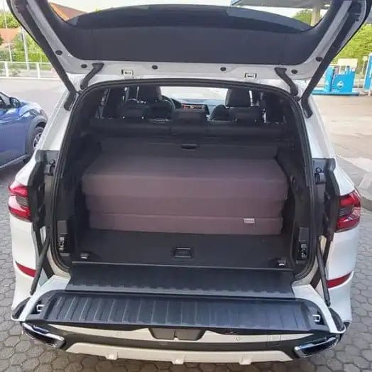 BMW X5 Faltmatratze Kofferraum – Faltzustand kompakt verstaubar