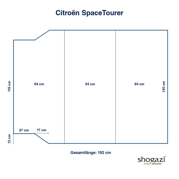 Citroen Spacetourer Masszeichnung