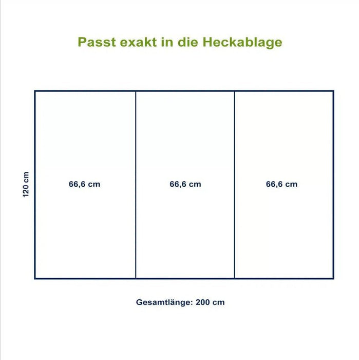 ID Buzz Matratze 120 oder 140 x 200 cm - 120x200 cm - Auto Matratze - shogazi ®