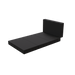 Klappmatratze - 4 - teilig - 120 x 200 cm - Anthrazit - Klappmatratze - shogazi ®