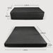 Klappmatratze – bequem schlafen statt Sofa - 110 x 190 cm - Anthrazit - Klappmatratze - shogazi ® #typ=mass;farbe=anthrazit;groesse=110x190