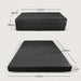 Klappmatratze – bequem schlafen statt Sofa - 110 x 200 cm - Anthrazit - Klappmatratze - shogazi ® #typ=mass;farbe=anthrazit;groesse=110x200
