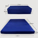 Klappmatratze – bequem schlafen statt Sofa - 110 x 200 cm - Marineblau - Klappmatratze - shogazi ® #typ=mass;farbe=marineblau;groesse=110x200