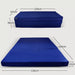 Klappmatratze – bequem schlafen statt Sofa - 120 x 190 cm - Marineblau - Klappmatratze - shogazi ® #typ=mass;farbe=marineblau;groesse=120x190