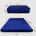 Klappmatratze – bequem schlafen statt Sofa - 120 x 200 cm - Marineblau - Klappmatratze - shogazi ® #typ=mass;farbe=marineblau;groesse=120x200