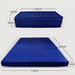 Klappmatratze – bequem schlafen statt Sofa - 130 x 190 cm - Marineblau - Klappmatratze - shogazi ® #typ=mass;farbe=marineblau;groesse=130x190