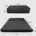 Klappmatratze – bequem schlafen statt Sofa - 140 x 200 cm - Anthrazit - Klappmatratze - shogazi ® #typ=mass;farbe=anthrazit;groesse=140x200