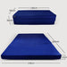 Klappmatratze – bequem schlafen statt Sofa - 140 x 200 cm - Marineblau - Klappmatratze - shogazi ® #typ=mass;farbe=marineblau;groesse=140x200