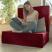 shogazi® Klappmatratze 90x190 weinrot, Bezug aus Baumwolle #typ=foto;farbe=weinrot;bucket=klein;pos=5