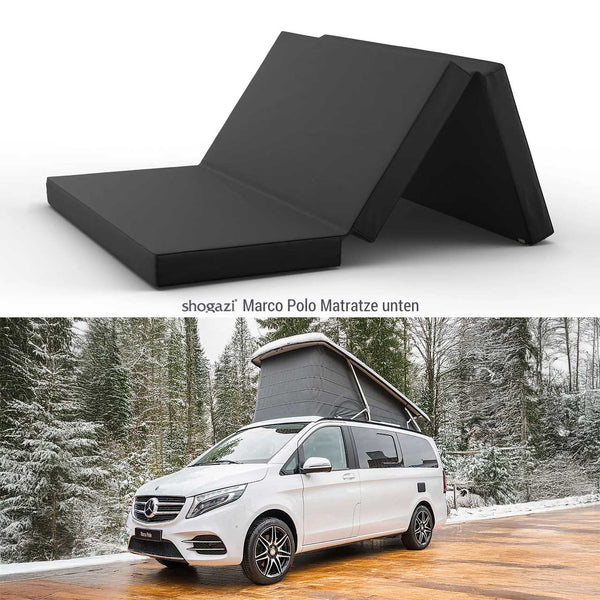 Marco Polo Matratze unten – 110/103×192 x 12 cm - 110x192 - Auto Matratze - shogazi ®