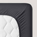Spannbettlaken - Anthrazit - 70 - 110x200 - Spannbettlaken - shogazi ®