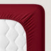 Spannbettlaken - Weinrot - 70 - 110x200 - Spannbettlaken - shogazi ®