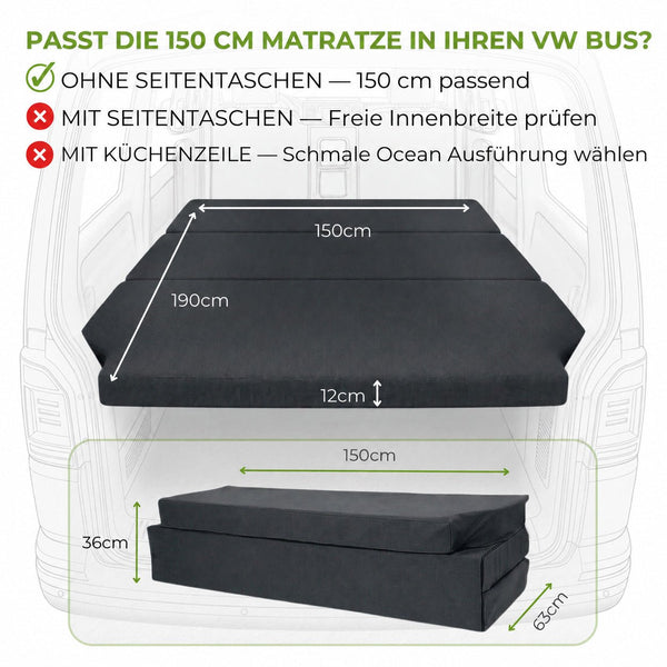 VW T5 T6 T6.1 Masszeichnung