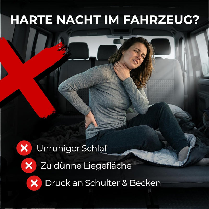 Tesla Model Y Matratze – Detailansicht Baumwollbezug waschbar