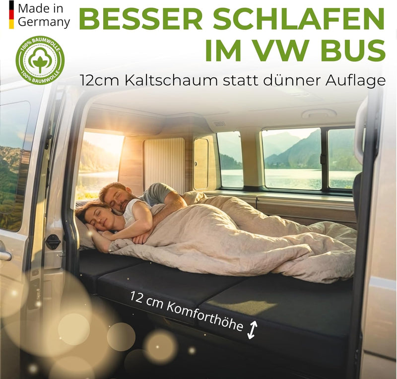 T4 Matratze Camping – VW T4 Multivan Schlaflösung