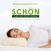 Frau liegt auf dem Nackenkissen von shogazi®