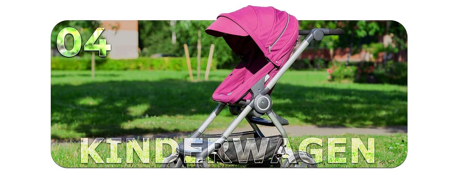 Aufbewahrungstasche geeignet für Kinderwagen